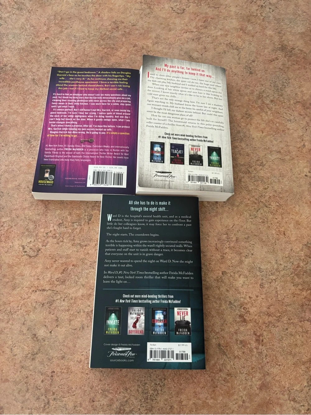 Freida McFadden Thriller Book Bundle